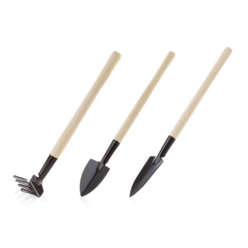 Three-piece Shovel Rake Planting Tools Combination Home Gardening Tool Set Balcony Home-grown Mini Digging Sets Garden Shovel